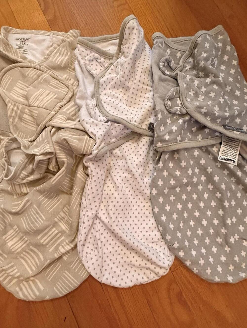 SwaddleMe‎ Original Baby Swaddle Wrap 0-3 Months 3-Pack Lot